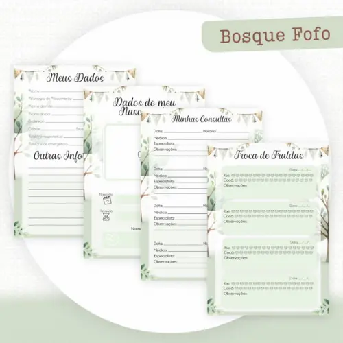 Arquivo Digital - Caderneta de Vacina - Bosque Fofo