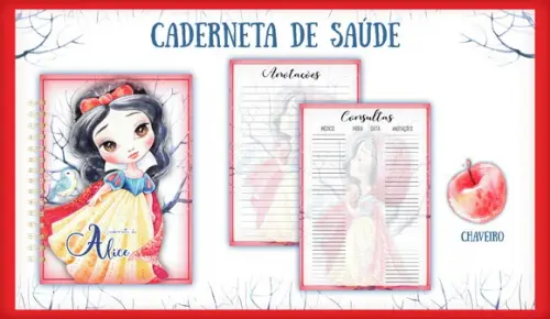 Arquivo Digital - Caderneta de Vacina - Branca de Neve