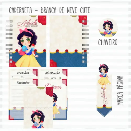 Arquivo Digital - Caderneta de Vacina - Branca de Neve 01