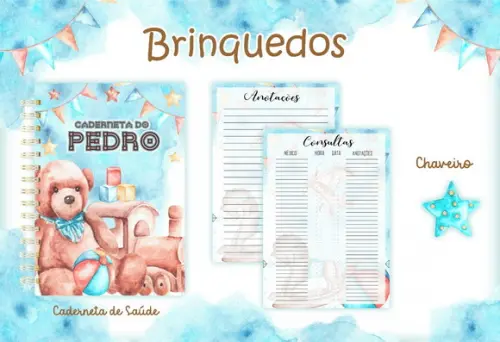 Arquivo Digital - Caderneta de Vacina - Brinquedos