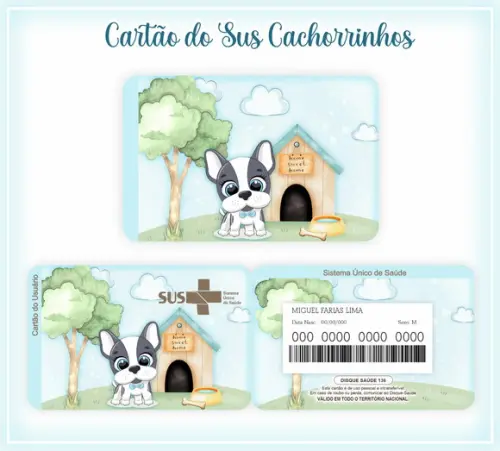 Arquivo Digital - Caderneta de Vacina - Cachorrinhos 03