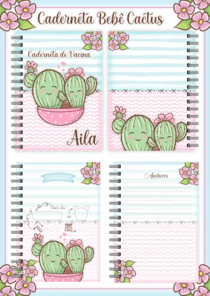 Arquivo Digital - Caderneta de Vacina - Cactos
