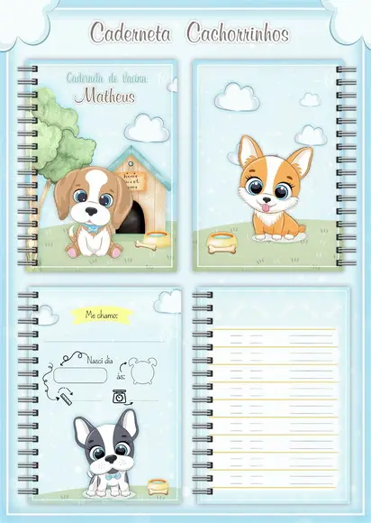 Arquivo Digital - Caderneta de Vacina - Cachorrinhos 03
