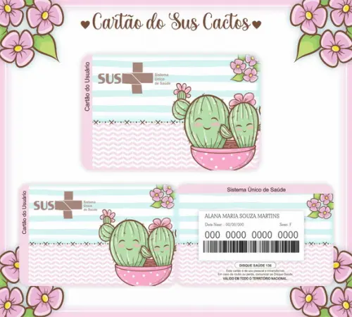 Arquivo Digital - Caderneta de Vacina - Cactos