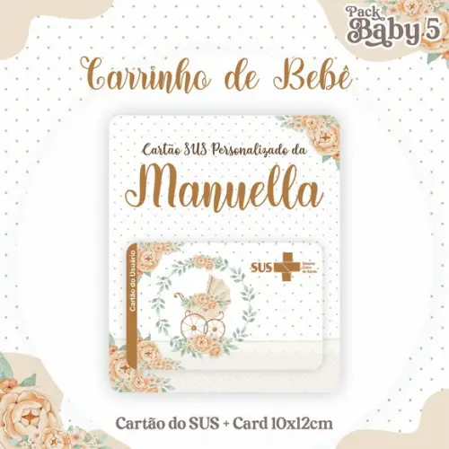 Arquivo Digital - Caderneta de Vacina - Carrinho Bebe