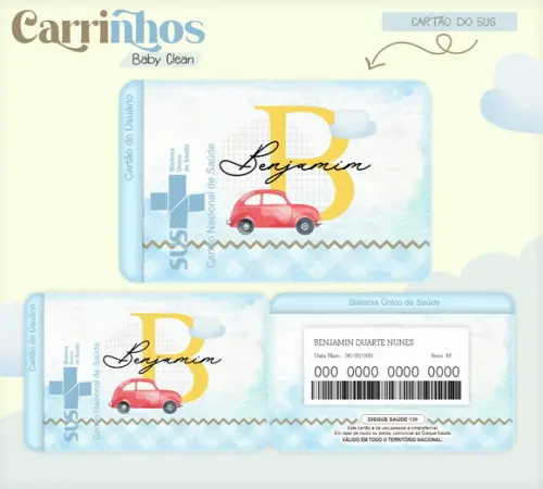 Arquivo Digital - Caderneta de Vacina - Carrinhos 04
