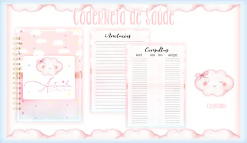 Arquivo Digital - Caderneta de Vacina - Chuva de Amor 03
