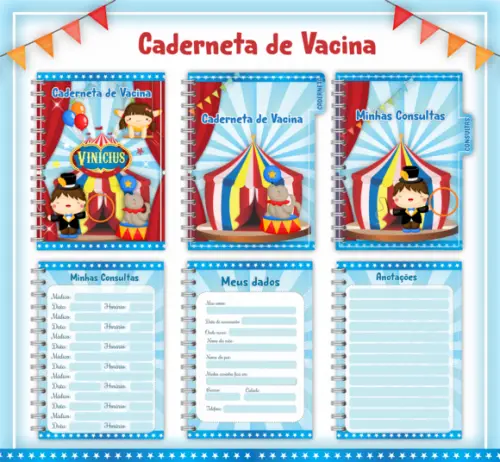 Arquivo Digital - Caderneta de Vacina - Circo Menino 02