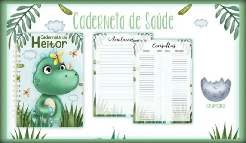 Arquivo Digital - Caderneta de Vacina - Dino Baby