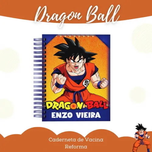 Arquivo Digital - Caderneta de Vacina - Dragon Ball 02