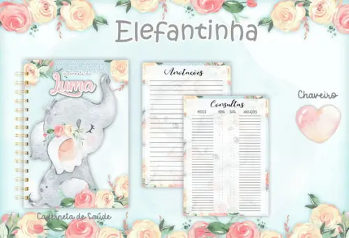 Arquivo Digital - Caderneta de Vacina - Elefantinha 02