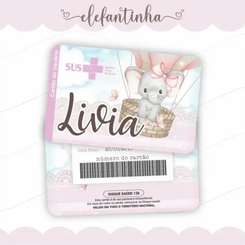 Arquivo Digital - Caderneta de Vacina - Elefantinha 03