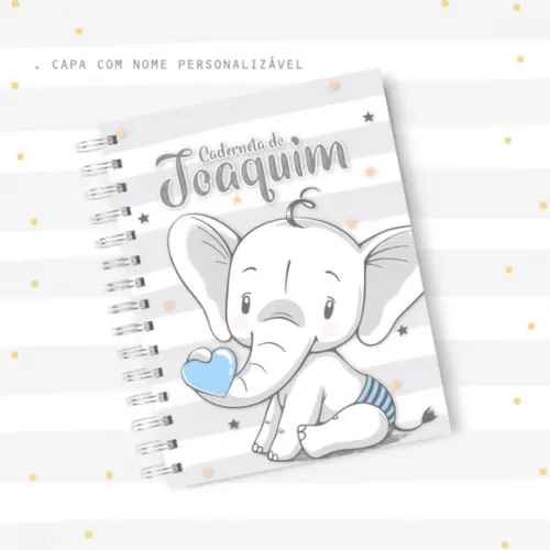 Arquivo Digital - Caderneta de Vacina - Elefante Menino