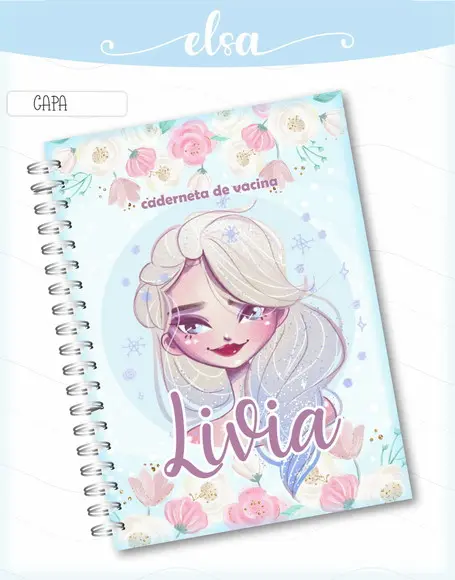 Arquivo Digital - Caderneta de Vacina - Elsa + Cartao