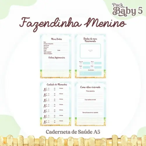 Arquivo Digital - Caderneta de Vacina - Fazendinha Menino 02