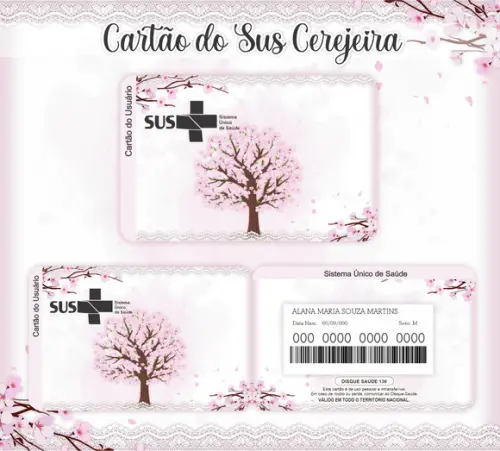 Arquivo Digital - Caderneta de Vacina - Floral Cerejeira