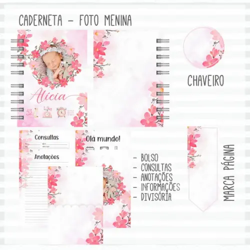Arquivo Digital - Caderneta de Vacina - Foto Menina 02