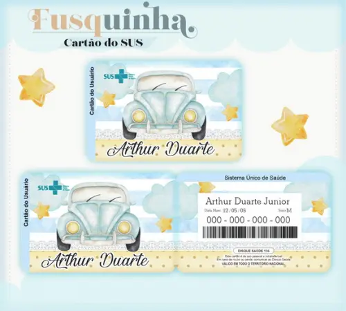 Arquivo Digital - Caderneta de Vacina - Fusquinha