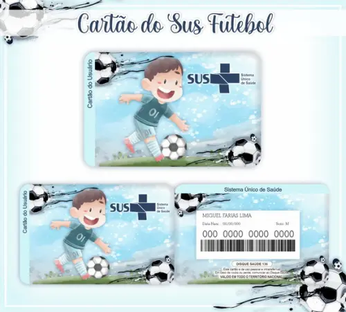 Arquivo Digital - Caderneta de Vacina - Futebol