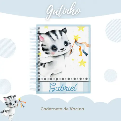 Arquivo Digital - Caderneta de Vacina - Gatinho Menino