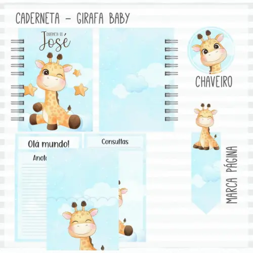 Arquivo Digital - Caderneta de Vacina - Girafa Baby