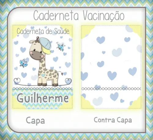 Arquivo Digital - Caderneta de Vacina - Girafinha 01