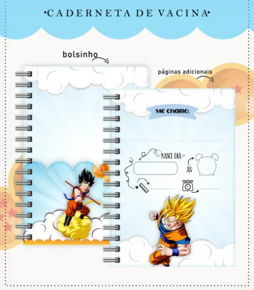 Arquivo Digital - Caderneta de Vacina - Goku