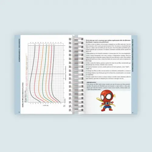 Arquivo Digital - Caderneta de Vacina - Homem Aranha Baby