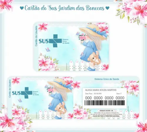 Arquivo Digital - Caderneta de Vacina - Jardim das Bonecas