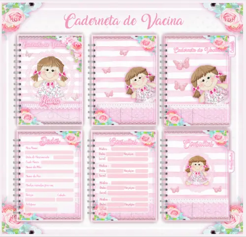 Arquivo Digital - Caderneta de Vacina - Jardim das Bonecas 2