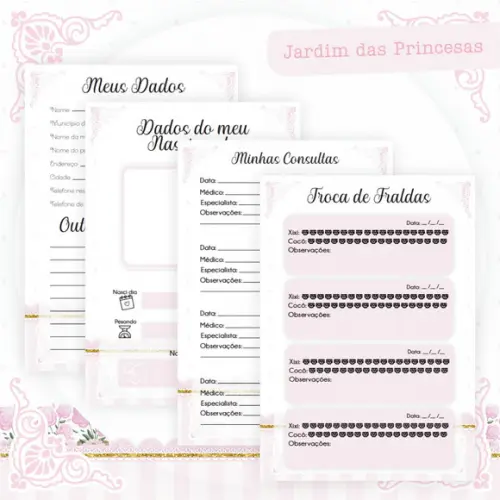 Arquivo Digital - Caderneta de Vacina - Jardim das Princesas