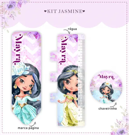 Arquivo Digital - Caderneta de Vacina - Jasmine + Cartao