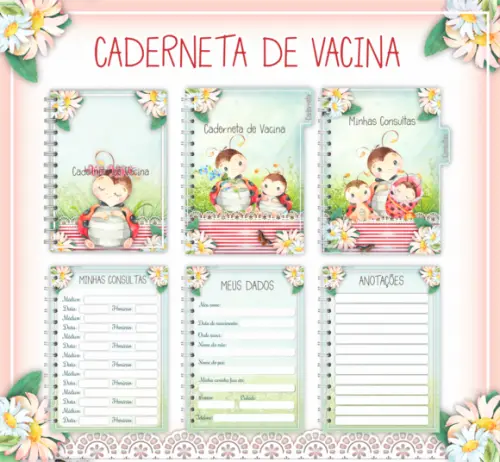 Arquivo Digital - Caderneta de Vacina - Joaninha