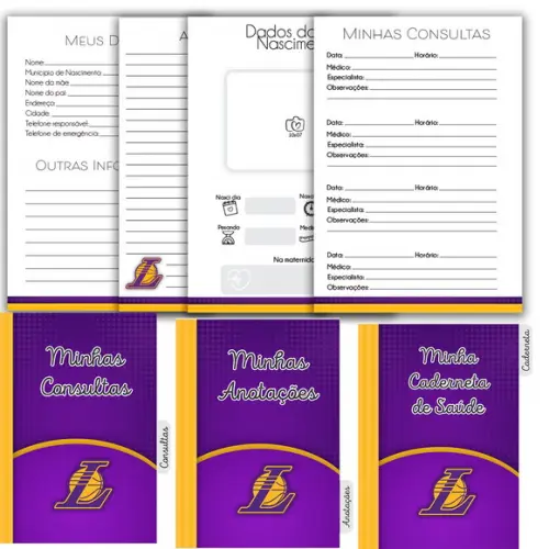 Arquivo Digital - Caderneta de Vacina - Lakers