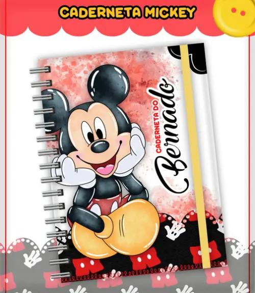 Arquivo Digital - Caderneta de Vacina - Mickey 03