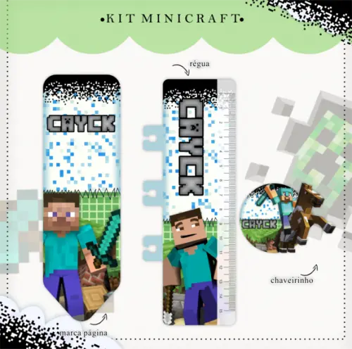 Arquivo Digital - Caderneta de Vacina - Minecraft