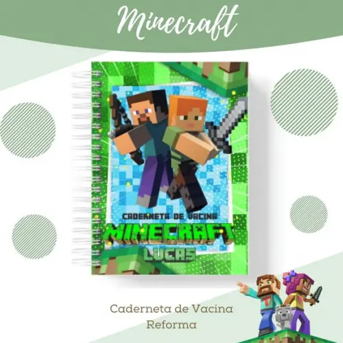 Arquivo Digital - Caderneta de Vacina - Minecraft 02