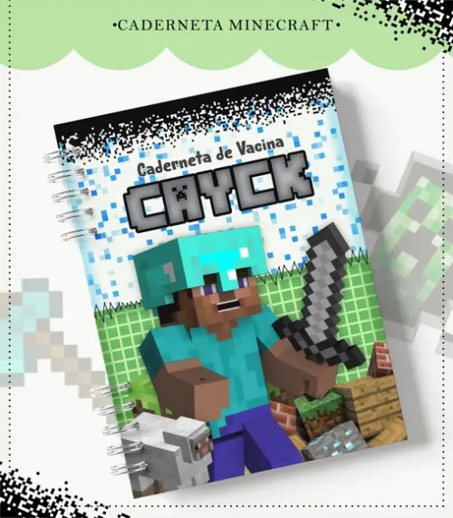 Arquivo Digital - Caderneta de Vacina - Minecraft