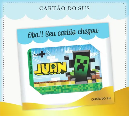 Arquivo Digital - Caderneta de Vacina - Minecraft 03