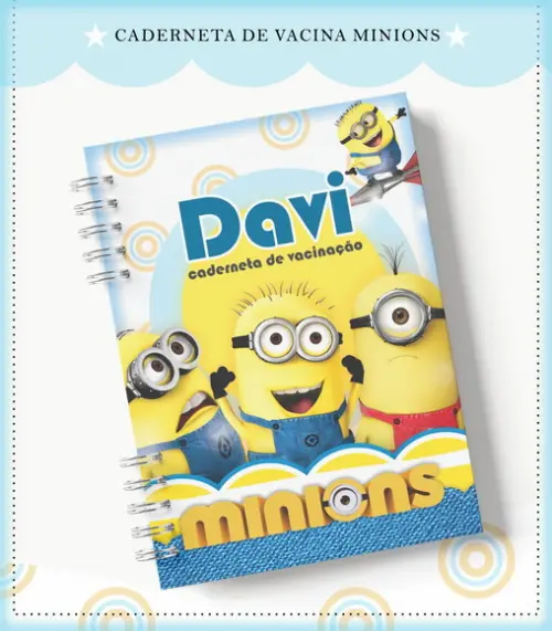 Arquivo Digital - Caderneta de Vacina - Minions
