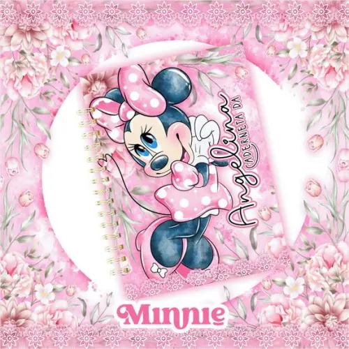 Arquivo Digital - Caderneta de Vacina - Minnie Rosa 02