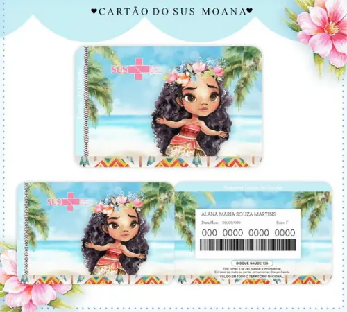 Arquivo Digital - Caderneta de Vacina - Moana