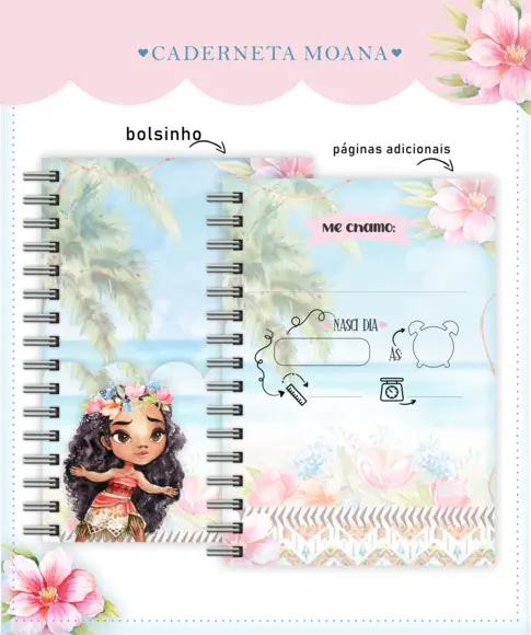 Arquivo Digital - Caderneta de Vacina - Moana