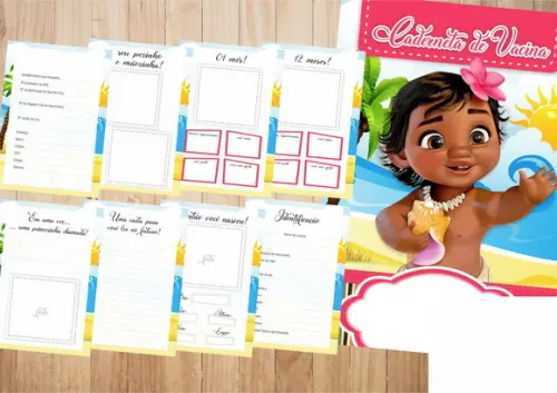 Arquivo Digital - Caderneta de Vacina - Moana Baby 02