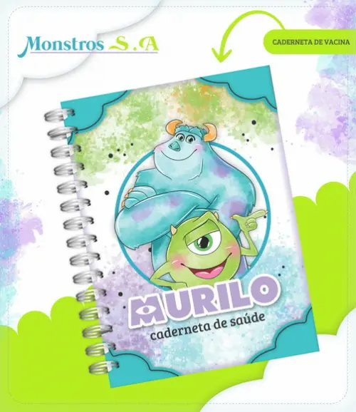 Arquivo Digital - Caderneta de Vacina - Monstros Sa 02