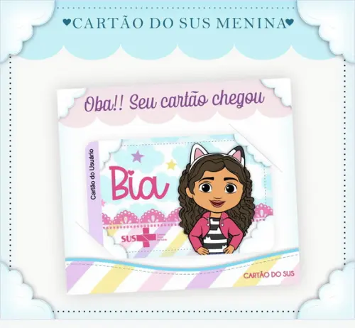Arquivo Digital - Caderneta de Vacina - Mundo Magico da Gaby