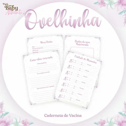 Arquivo Digital - Caderneta de Vacina - Ovelhinha Alfabeto