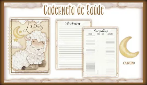 Arquivo Digital - Caderneta de Vacina - Ovelhinha Marrom