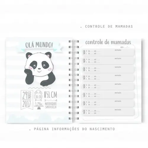 Arquivo Digital - Caderneta de Vacina - Panda 01