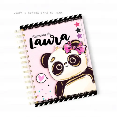 Arquivo Digital - Caderneta de Vacina - Panda Menina